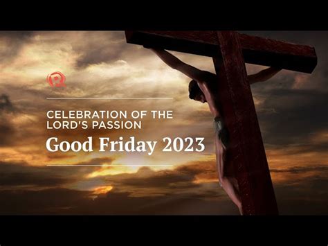 live 3pm|LIVESTREAM: Celebration of the Lord’s Passion .